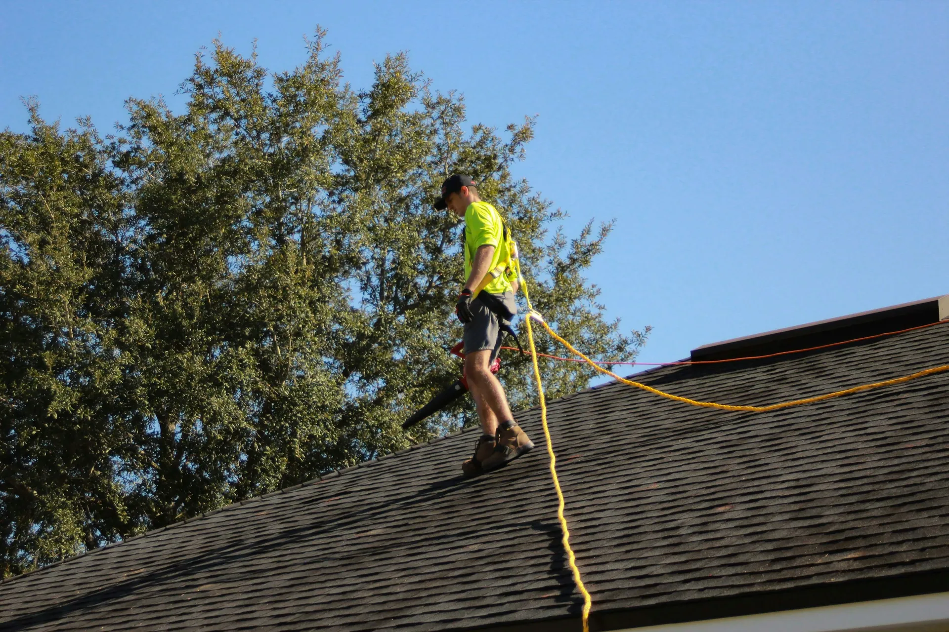 UnionGrid roofing crew installing a Florida residential roof